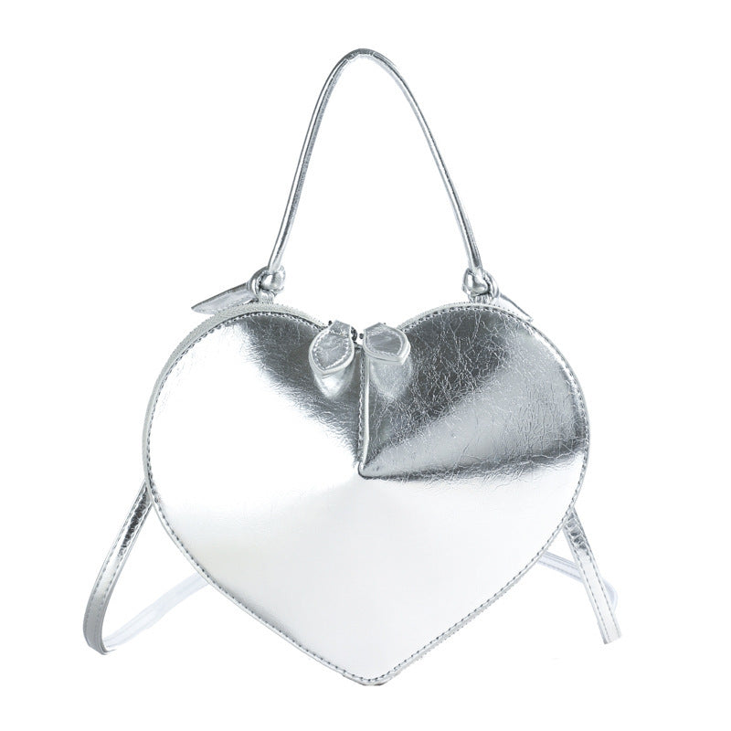 Women's Heart-shaped Special Interest Light Luxury Fashion Advanced Texture Large Capacity Handbags