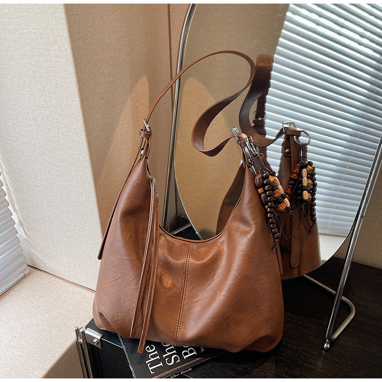 Casual Graceful Women's Retro Commute Single Women's Shoulder Bag
