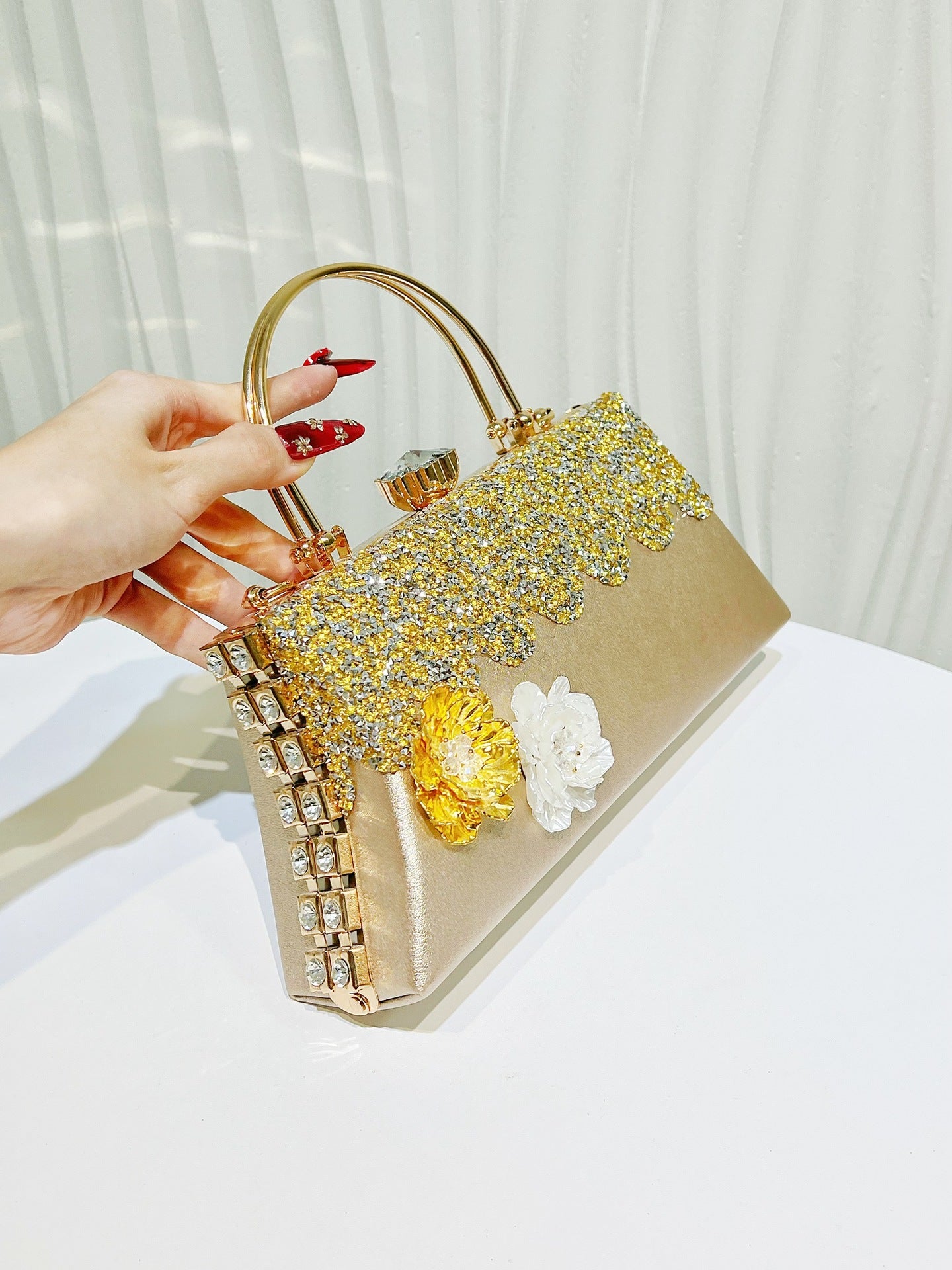 Unique Diamond Wedding Birthday Banquet Female Dinner Bag