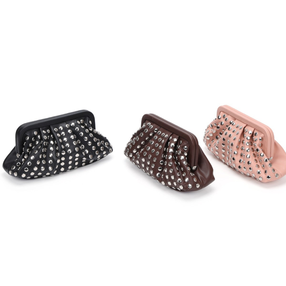 Women's Overseas Summer Rivet Dinner Vintage Design Women's Clutch