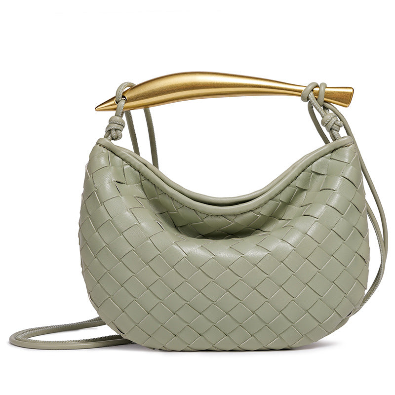 Women's Cute Mini Sardine Woven Trumpeter Women's Shoulder Bag
