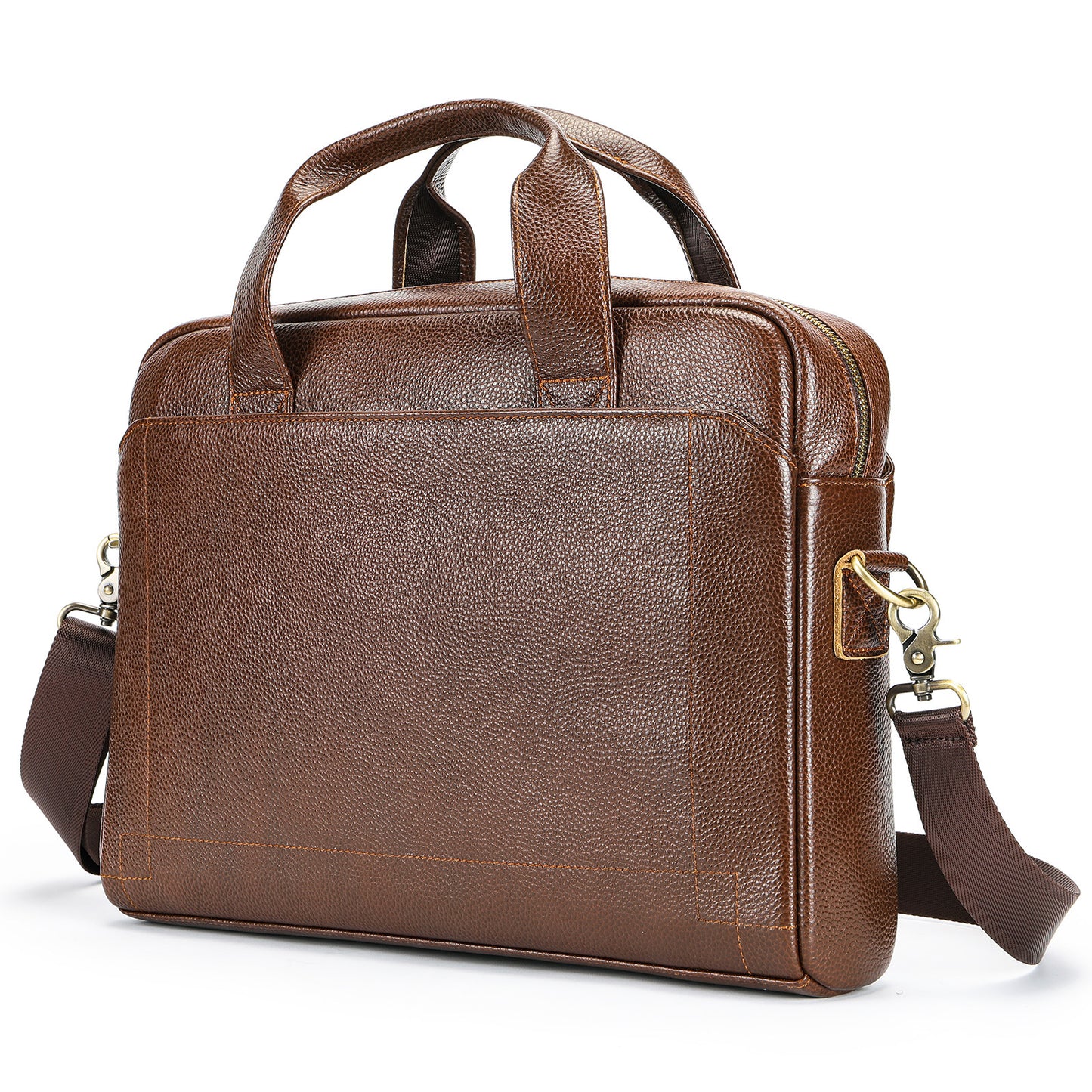 Men's First Layer Cowhide Leather Portfolio Men's Briefcase