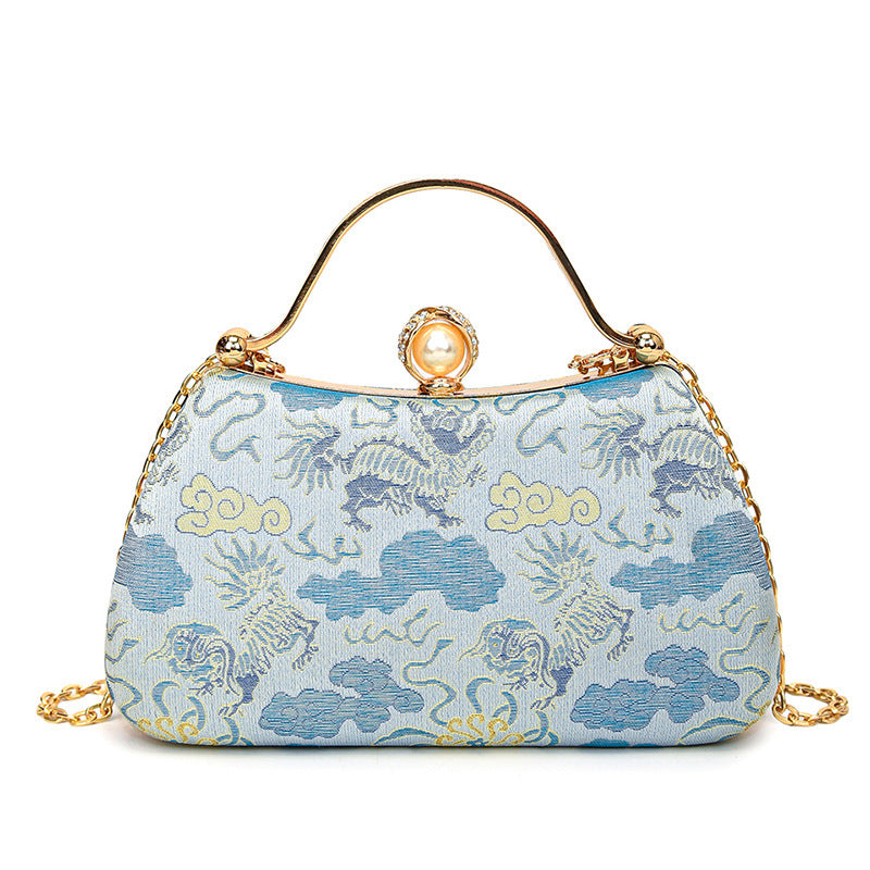Women's Frame Hard Box Diamonds Mini Expensive Shoulder Bags