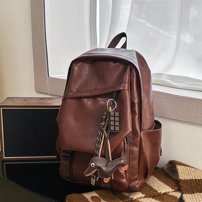 Men's High-grade Large Capacity Female College Fashion Leisure Backpack