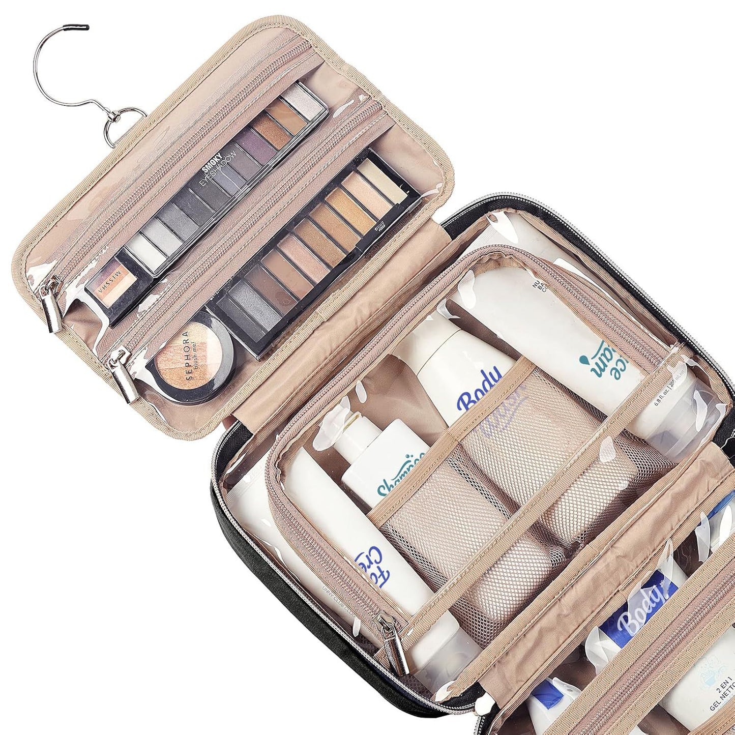 Partition Large Capacity Wash Hanging Waterproof Bags