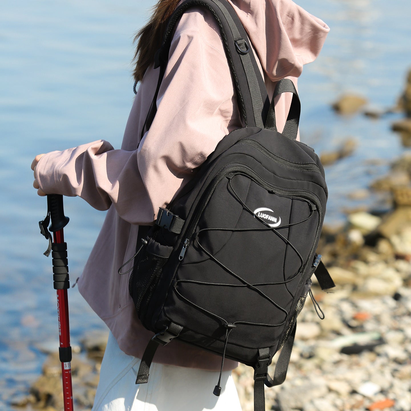 Cool Versatile Nylon Lightweight Multifunctional Leisure Backpacks
