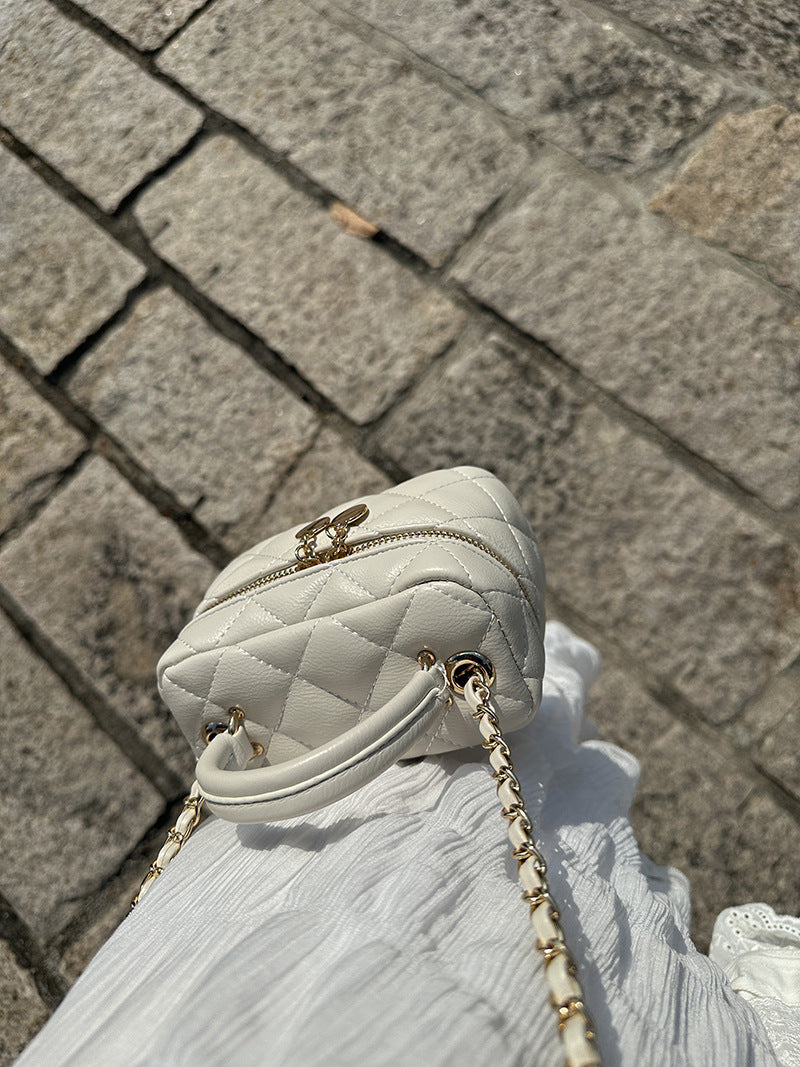 Classic Style High Sense Diamond Commuter Chain Women's Messenger Bag