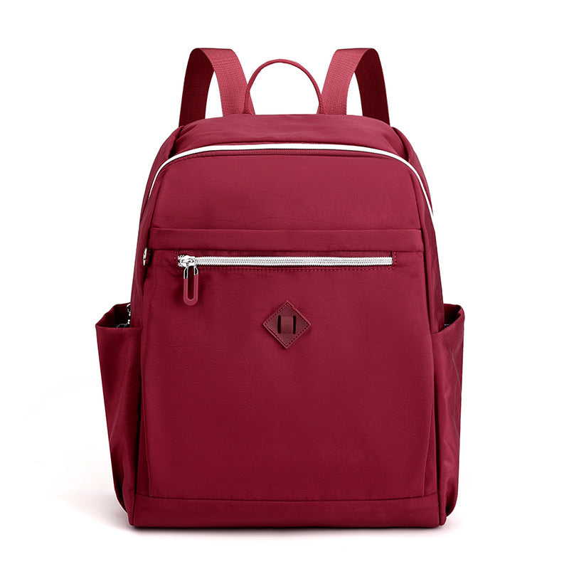 Women's Large Capacity Korean Style Nylon Cloth Universal Backpack
