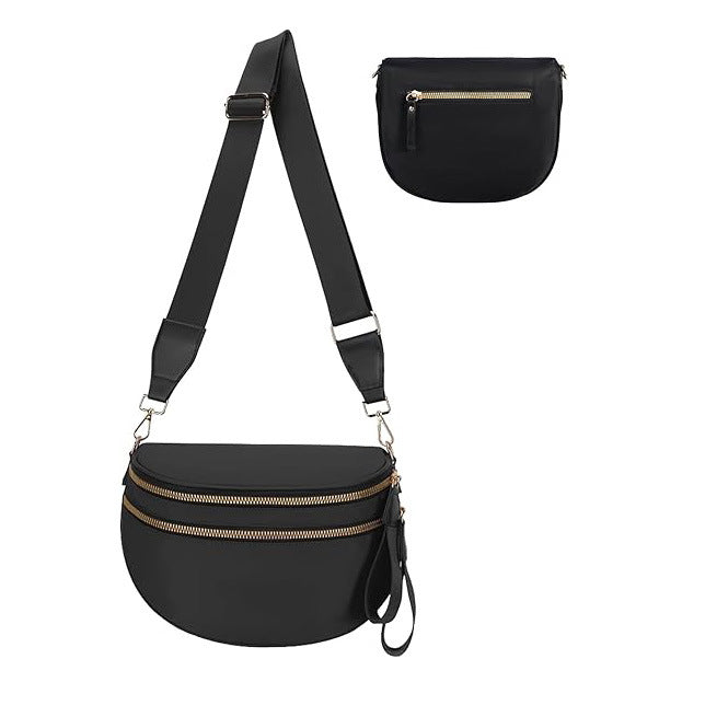 Women's Versatile Chessboard Plaid Money Shell Storage Simple Women's Shoulder Bag