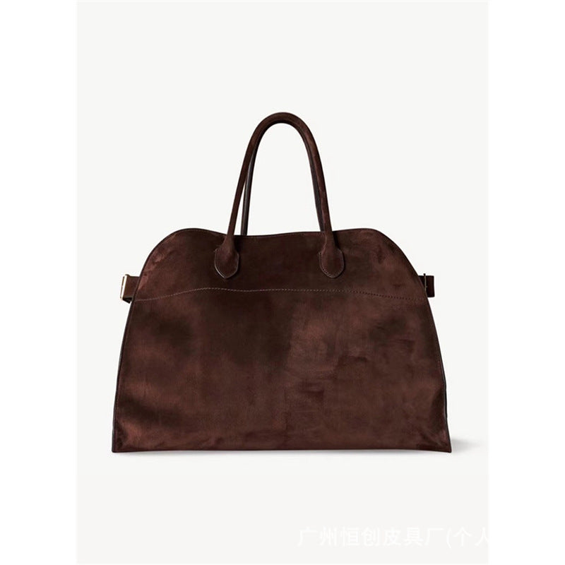 Portable Commuter Leather Large Capacity Computer Tote Bags