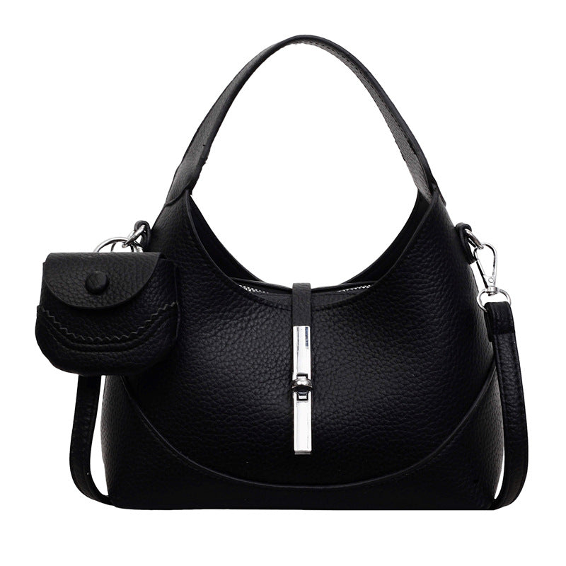 Women's Korean Style Niche Soft Leather Lazy Temperament Handbags