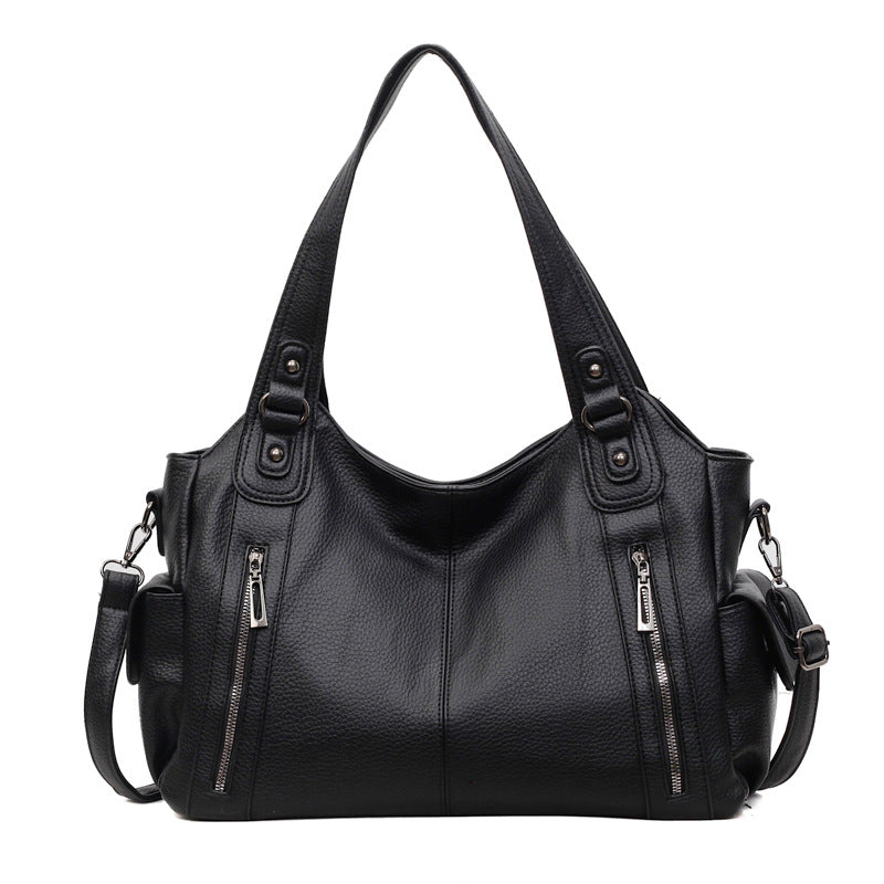 Women's Simple Fashion Retro Large Capacity Totes Bags