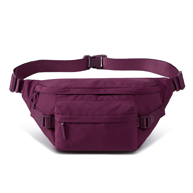 Charming Graceful Simple Denim College Cycling Women's Chest Bag, Fanny Pack