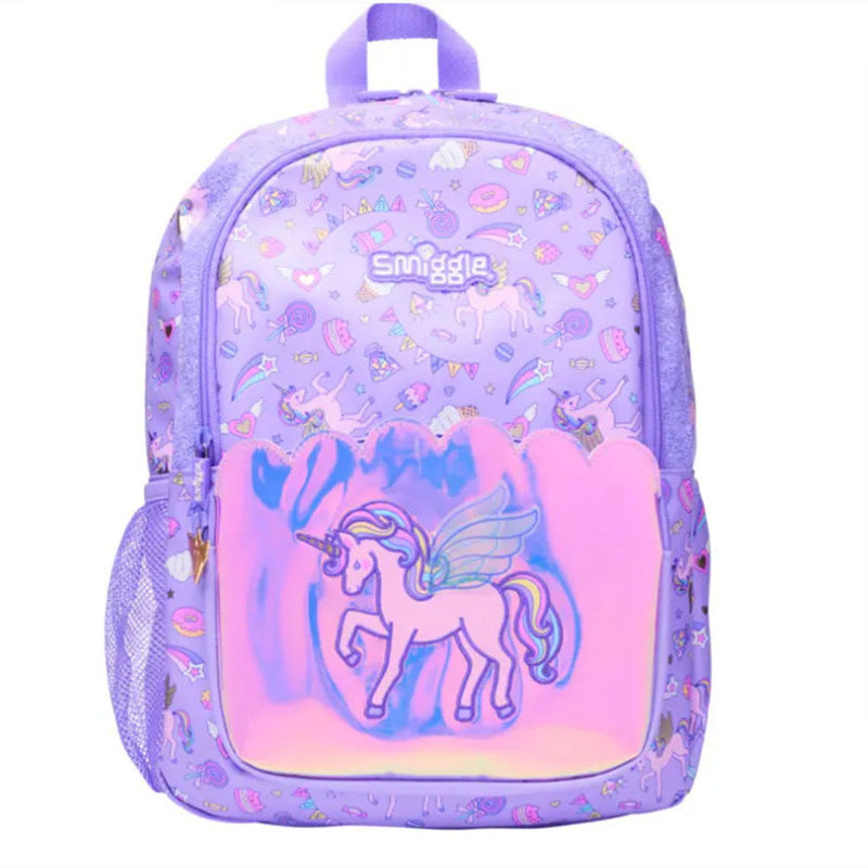 Australian Pink Rainbow Bear Decompression Marvel Primary School Bag
