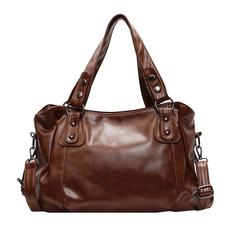 Trendy Classic Women's Large Capacity Retro Handbags