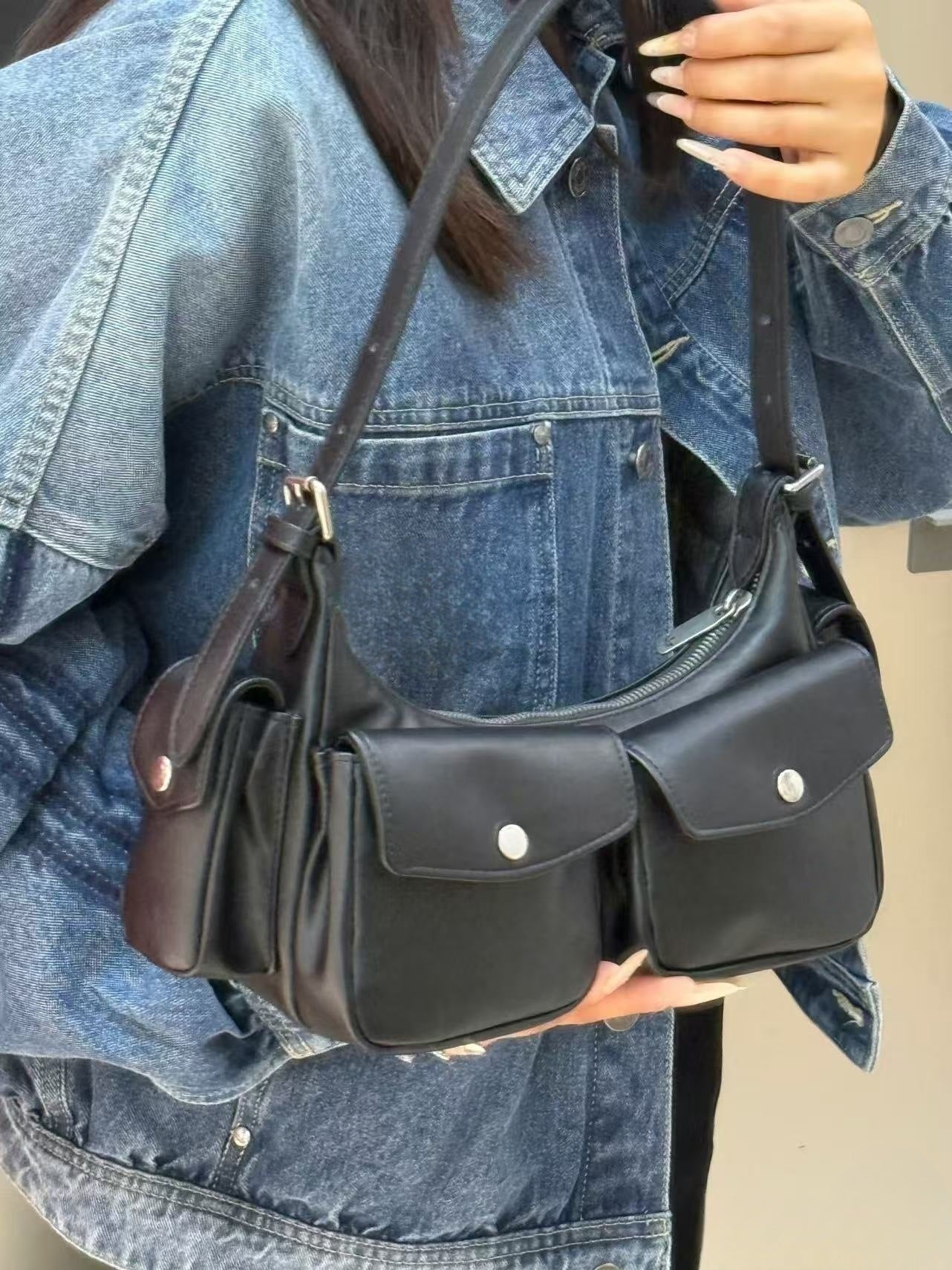 Women's Spring Adi Clover Vintage Leather Get One More Bags