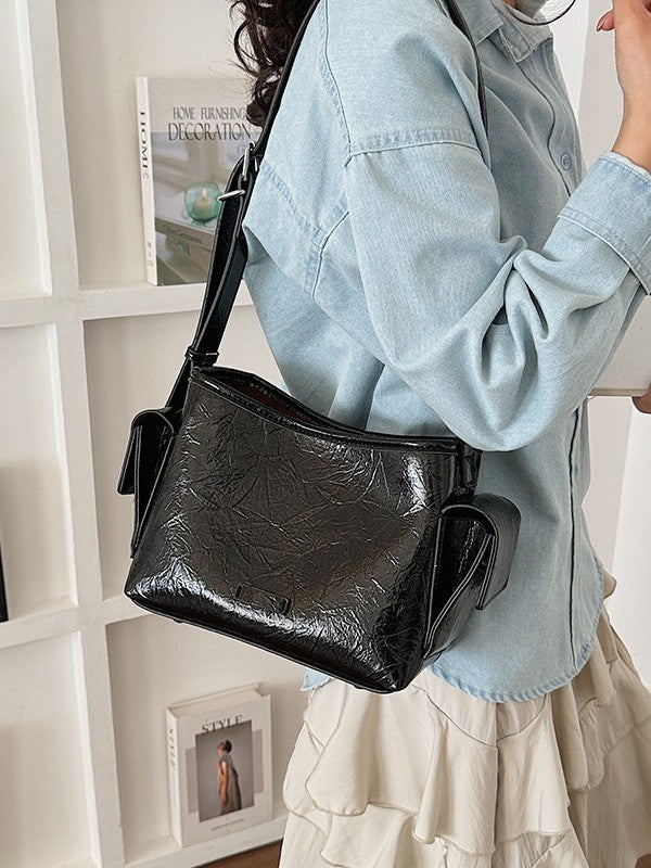 Women's Korean Style Niche Underarm Fashion Commuter Bags