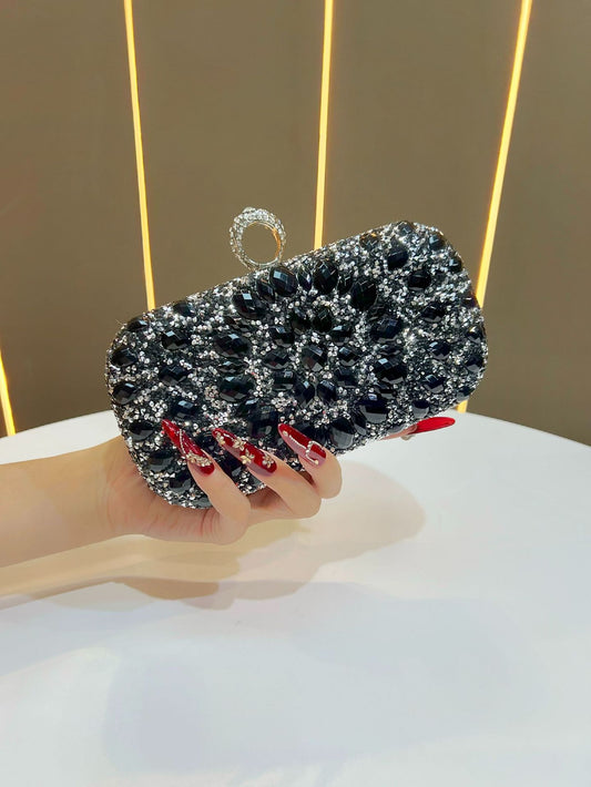 Women's Diamond Fashion Banquet Dress Full Women's Clutch