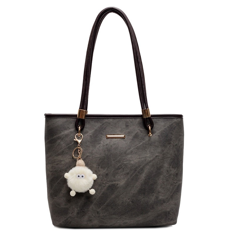 Texture Female Large Capacity Class Commuter Leisure Women's Shoulder Bag