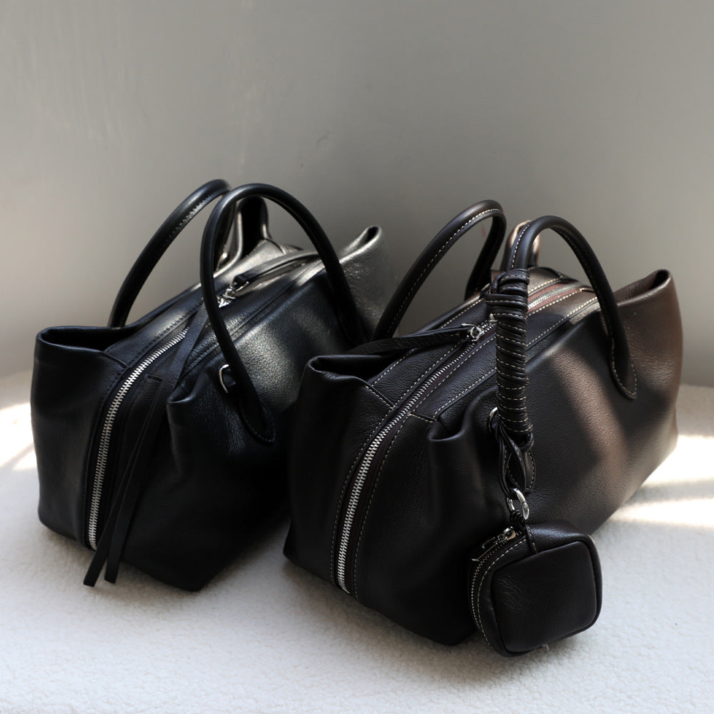 Idle Style High-grade First Layer Cowhide Bags