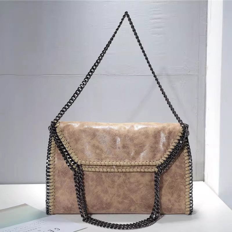 Women's Winter Chain Foldable Large Capacity Commuter Women's Shoulder Bag