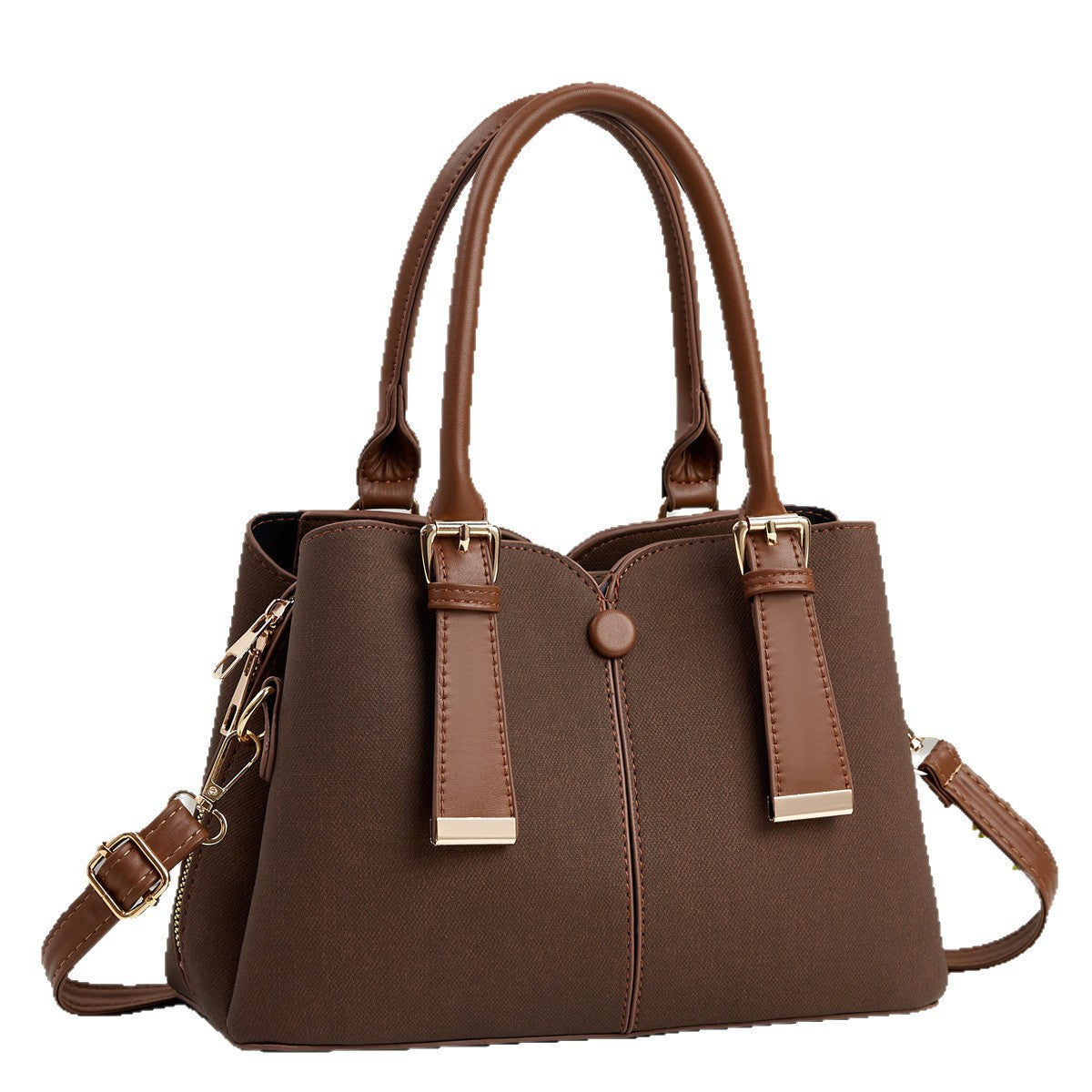 Women's Light Luxury Trendy Fashionable Large Capacity Solid Women's Shoulder Bag