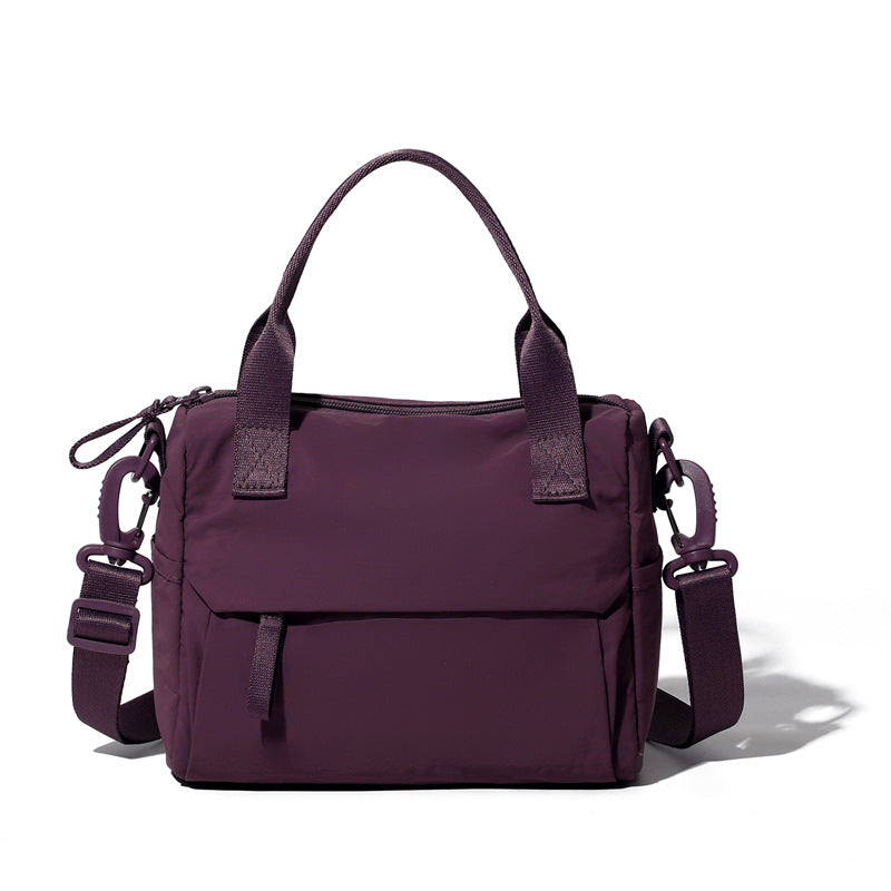 Women's Fashionable Lightweight Textured Nylon Cloth Women's Shoulder Bag
