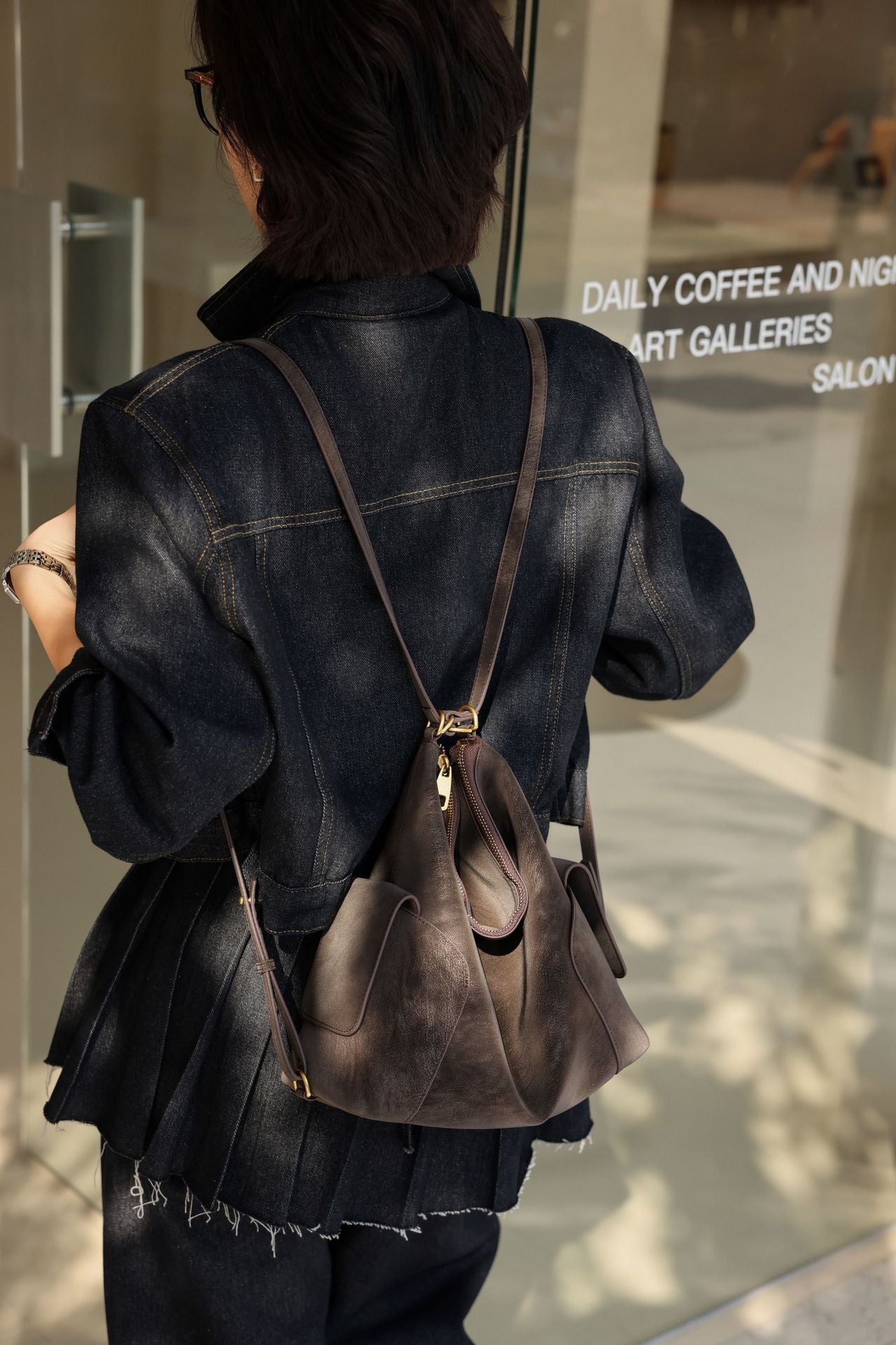 Women's Commuter Large Capacity Versatile High-grade Genuine Bags