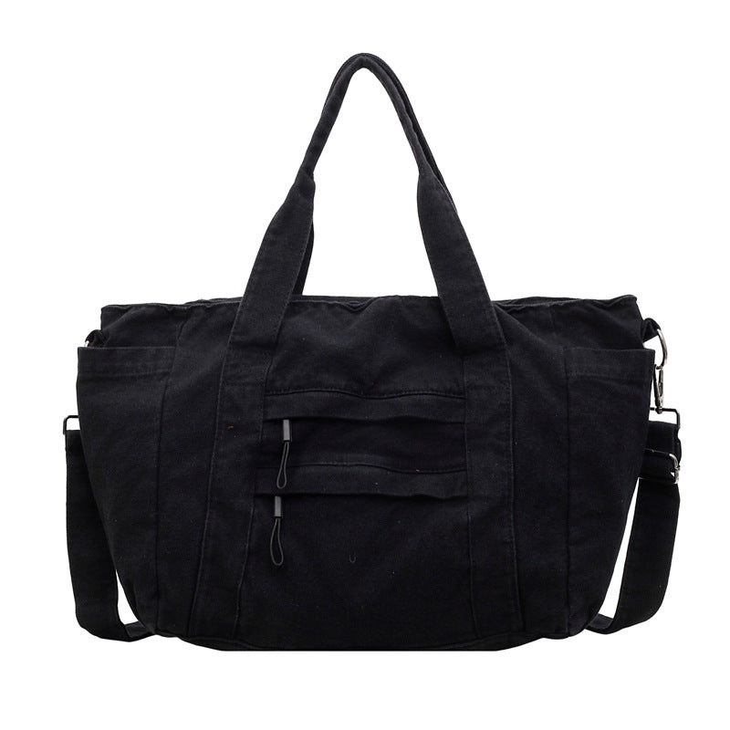 Women's Korean Style Nylon Cloth Lightweight Large Capacity Waterproof Hand Women's Messenger Bag