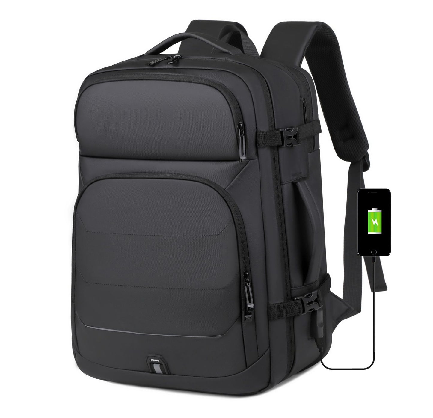 Men's High-grade Waterproof Computer Large Capacity Scalable Business Backpack
