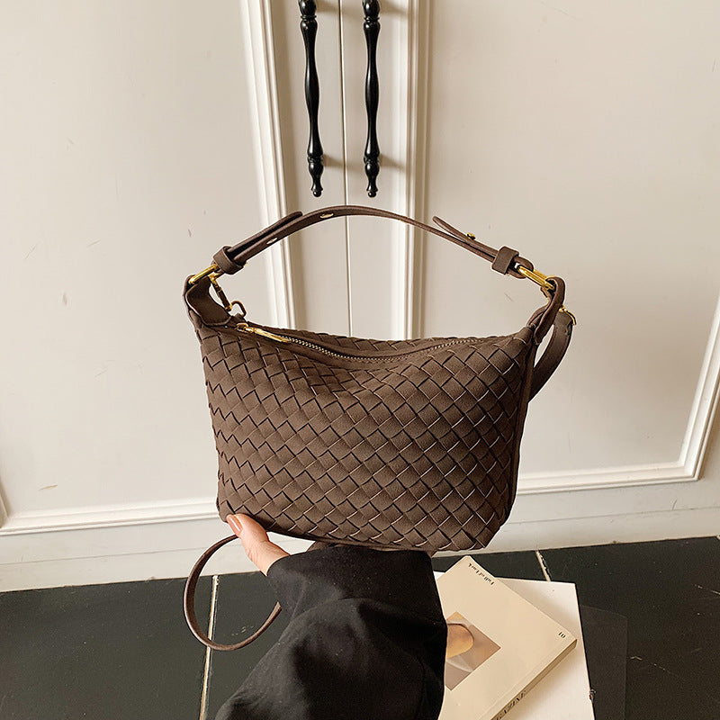 Women's Super Hot Woven Large Capacity Western Handbags