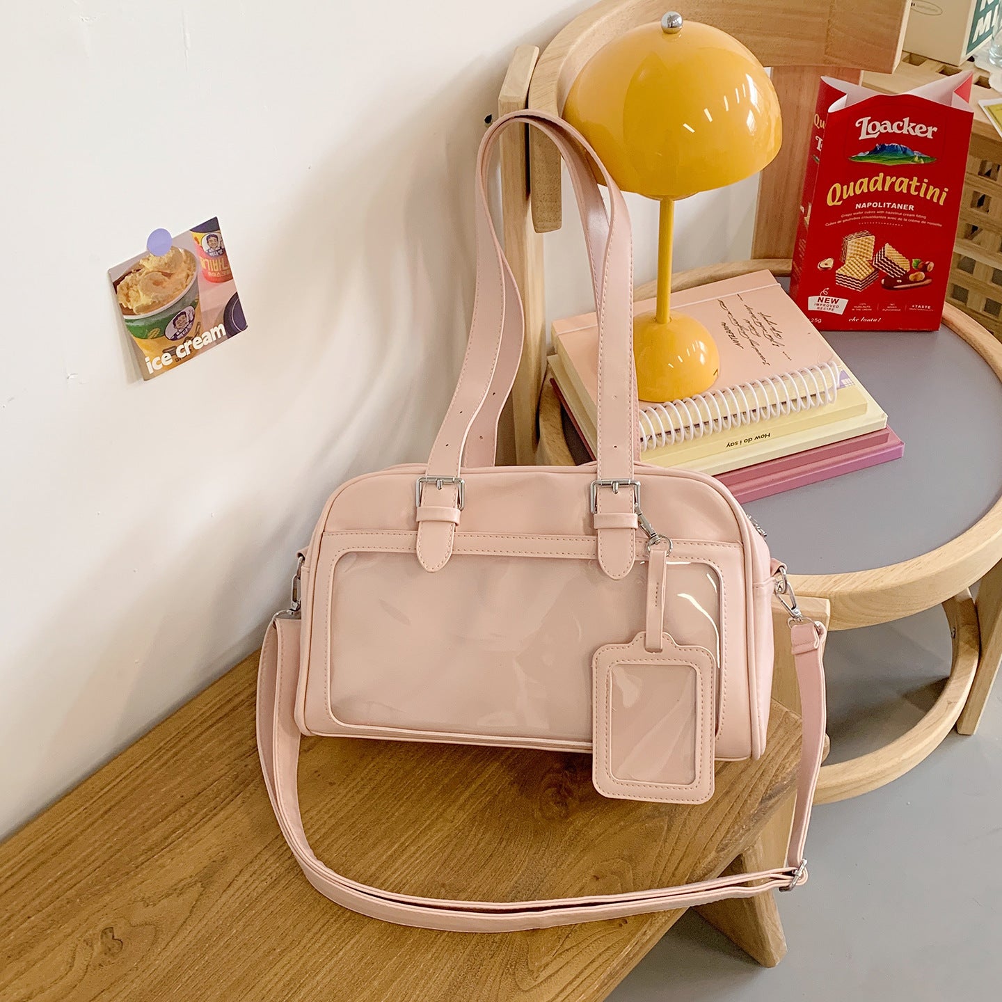 Homemade Cartoon Fresh Uniform Bar Large Capacity College Style Secondary Backpacks