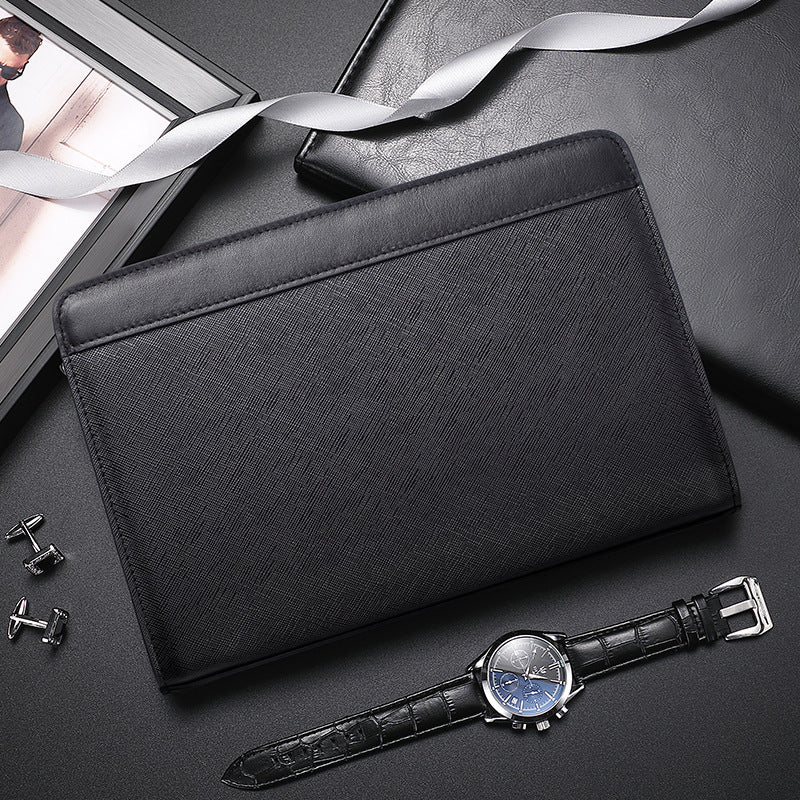 Men's Leather Password High-grade Business Large Capacity Men's Clutch