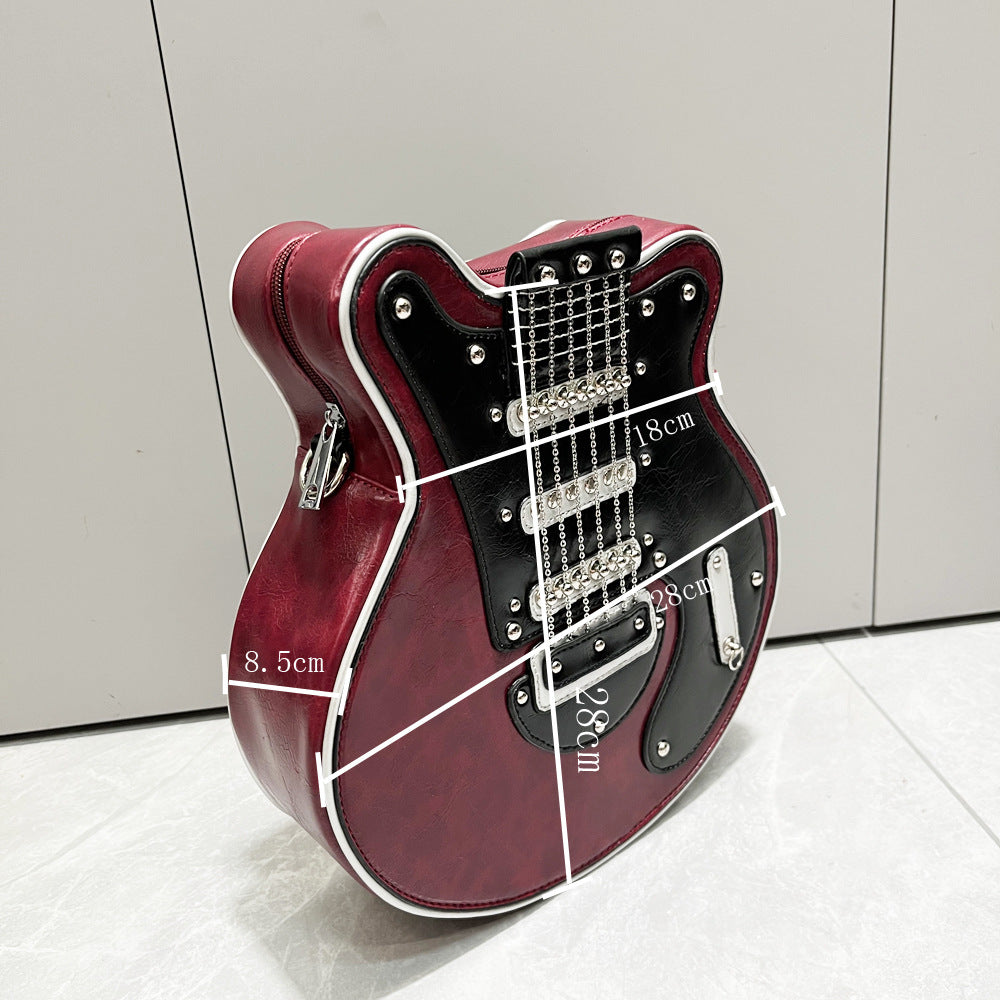 Creative Women's Handmade Lady's Guitar Style Women's Shoulder Bag