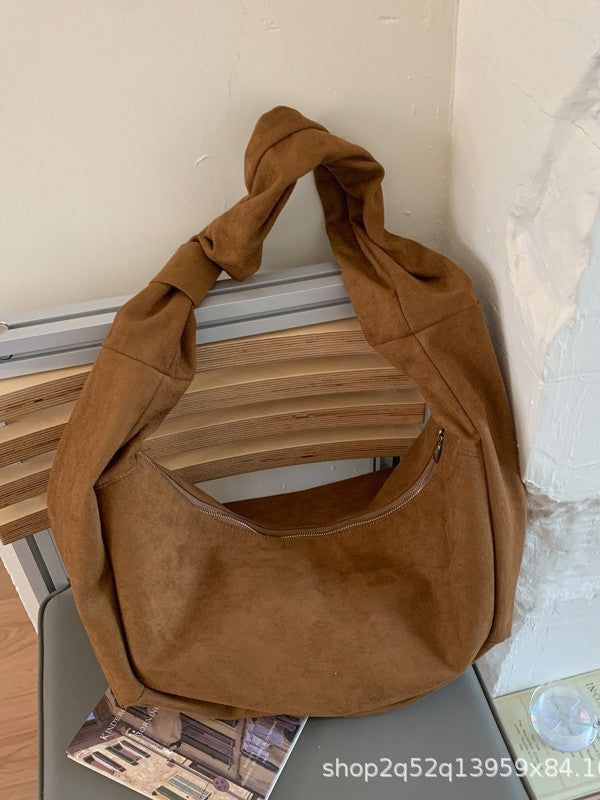 Korean Style Autumn Lightweight Dumpling Large Women's Messenger Bag