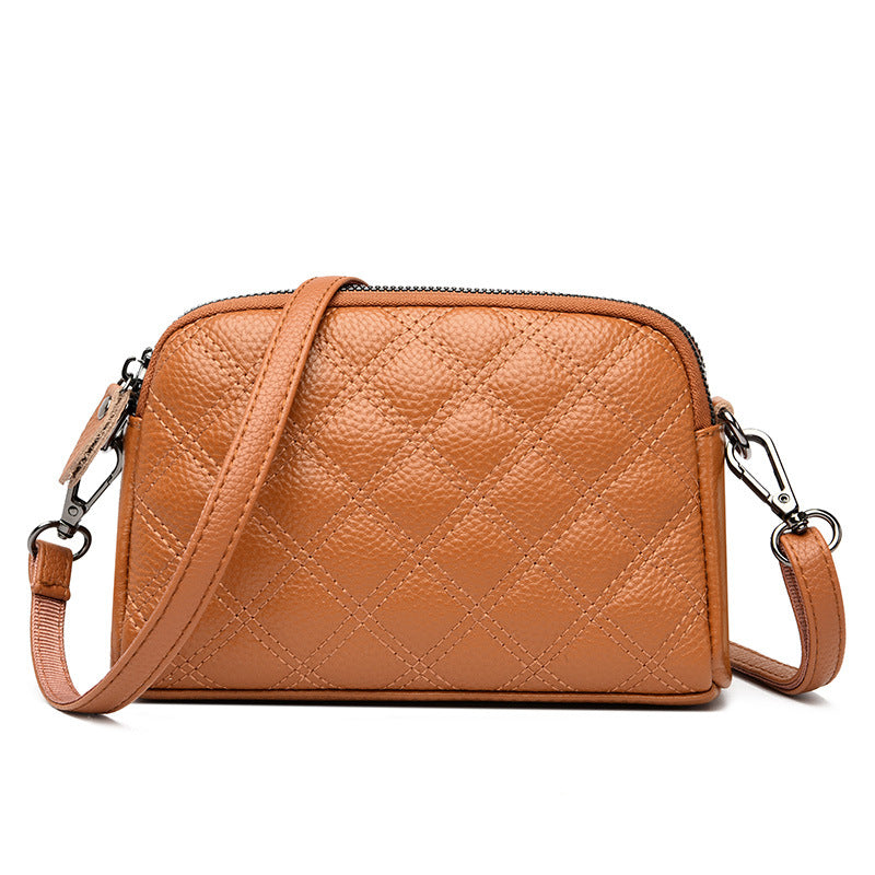 Pretty Exquisite Fashion Rhombus Simple Graceful Women's Messenger Bag