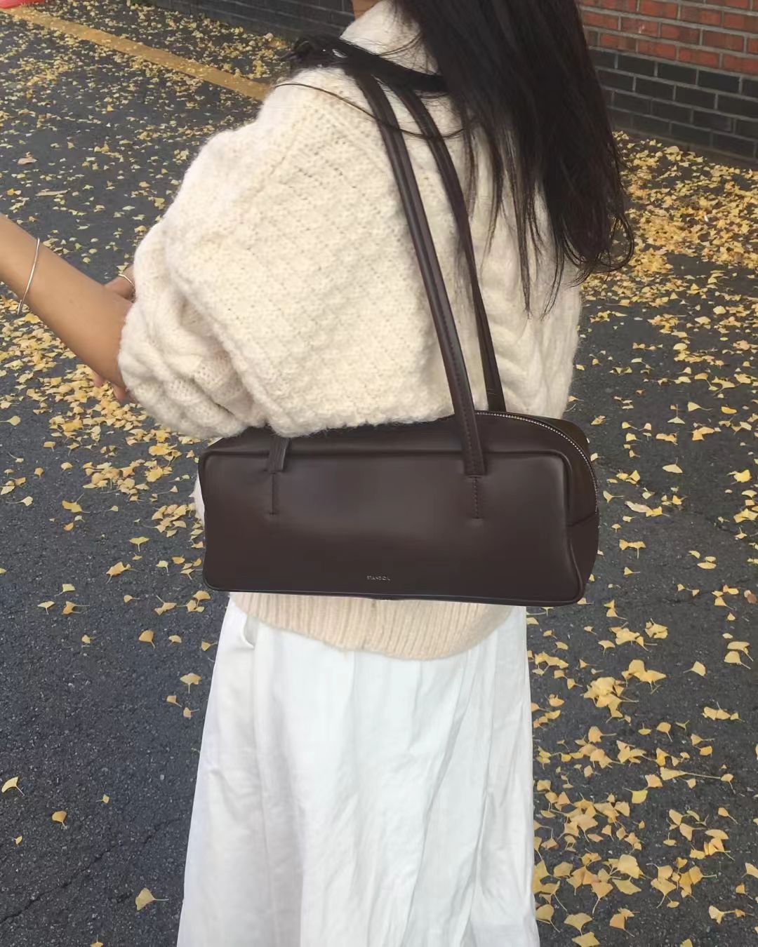 New Women's Baguette Bow Underarm For Women's Shoulder Bag