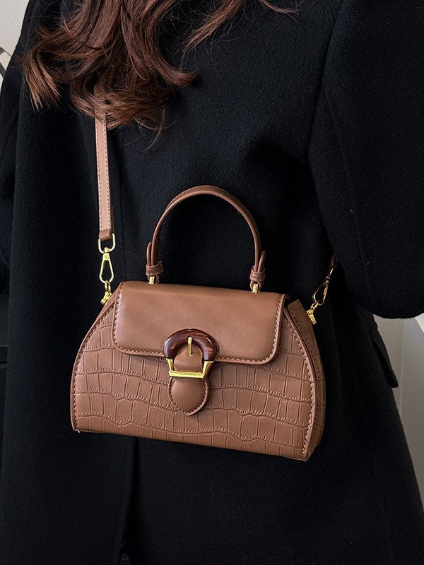 Women's Simple Fashion Stone Pattern For Women's Messenger Bag