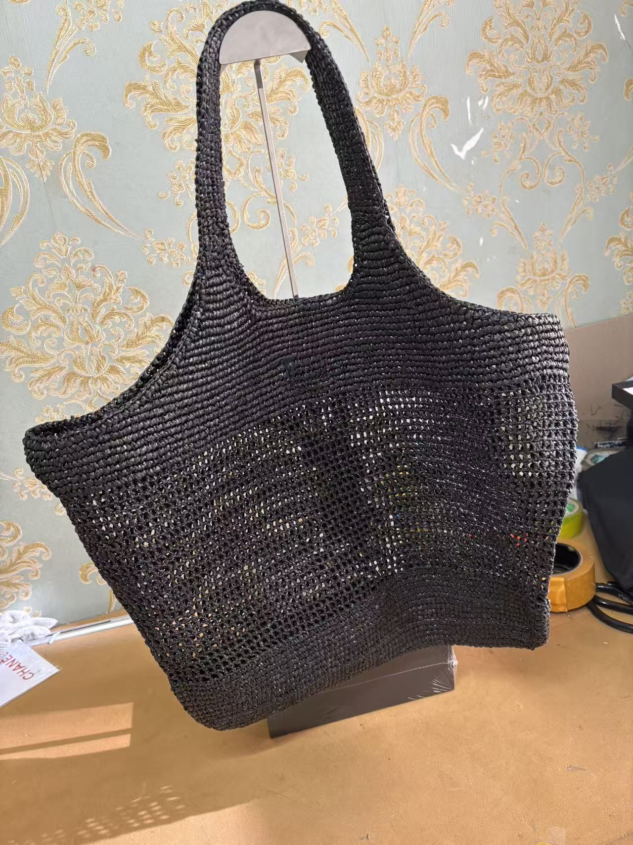 Beach Teacher One Shopping Weaving Hollow Bags
