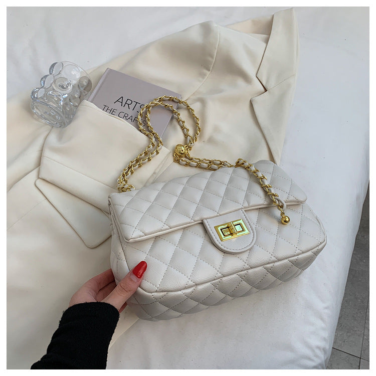 Classic Style Imitation Leather Sheepskin High-grade Chain Korean Fashion Bags