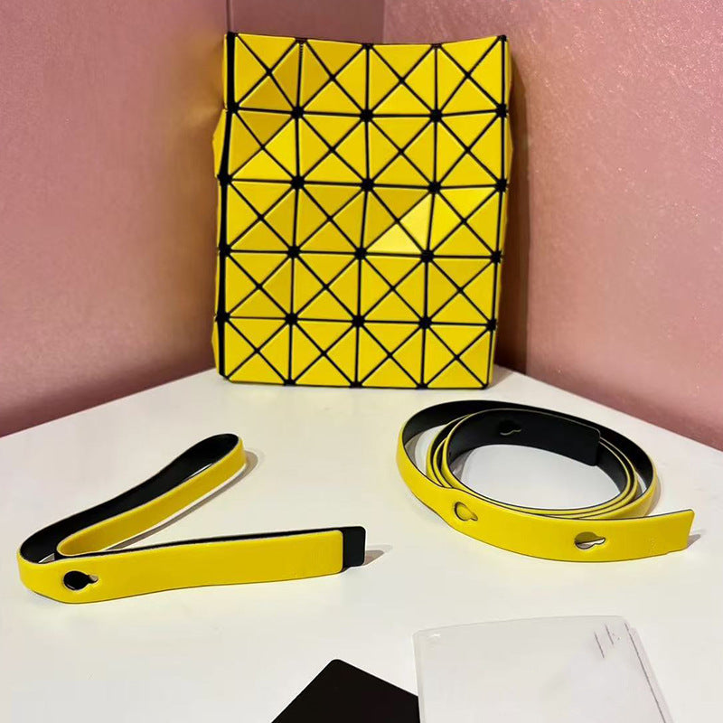Women's Classic Double Joint Strap Mini One Small Square Bag