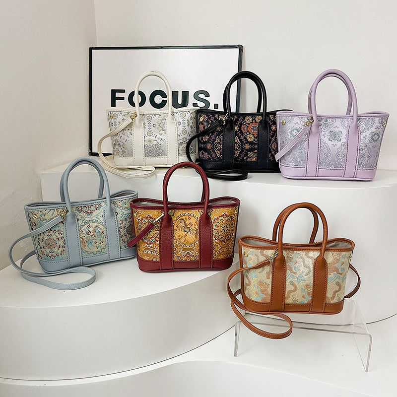 Women's Chinese Style Cloth Song Dynasty Brocade Women's Shoulder Bag