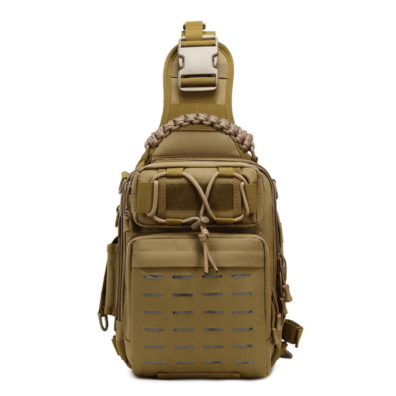 Creative Men's Extended Storage Lure Fishing Sports Satchel, Hanging Bag