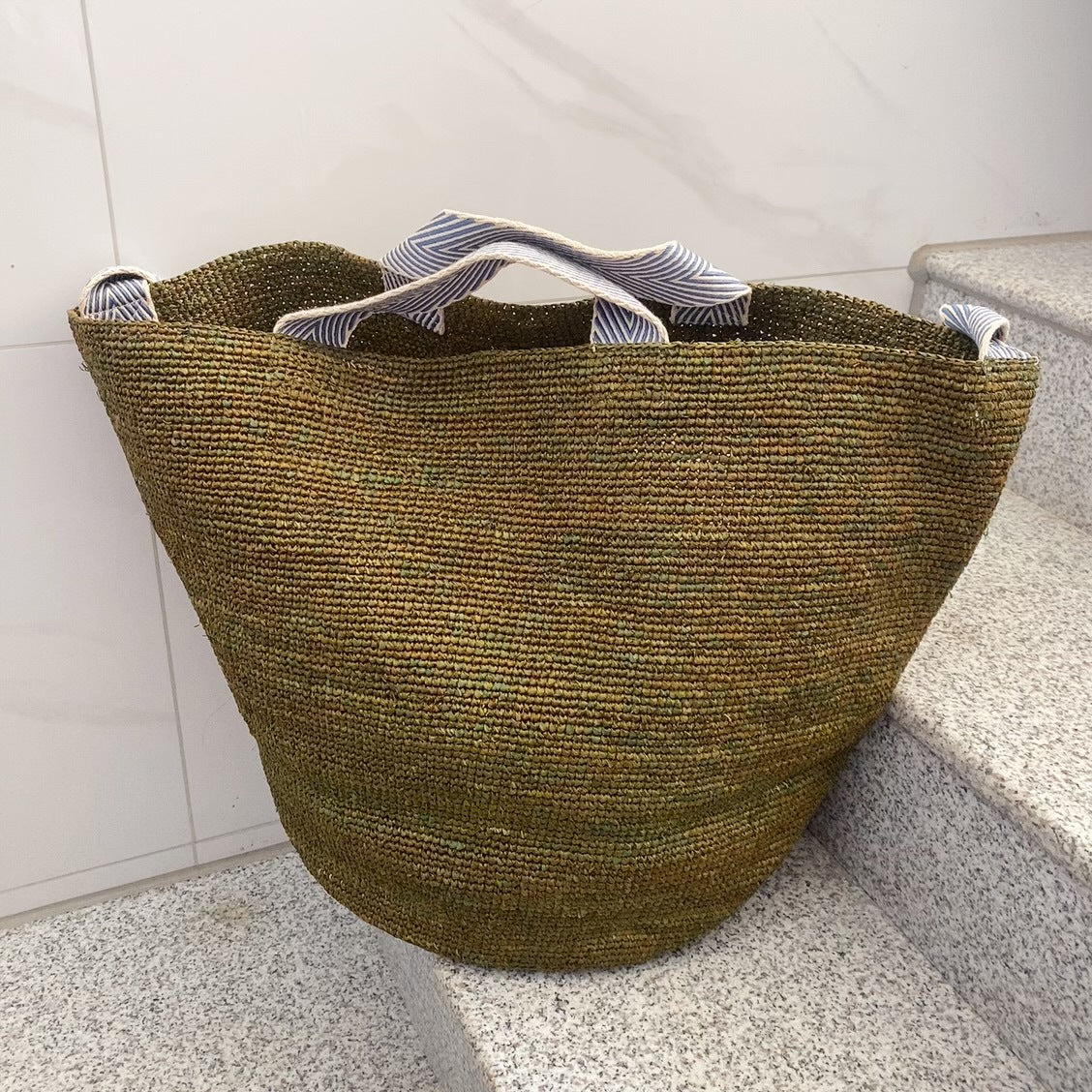 Women's Raffia Woven Summer Seaside Holiday Solid Women's Messenger Bag