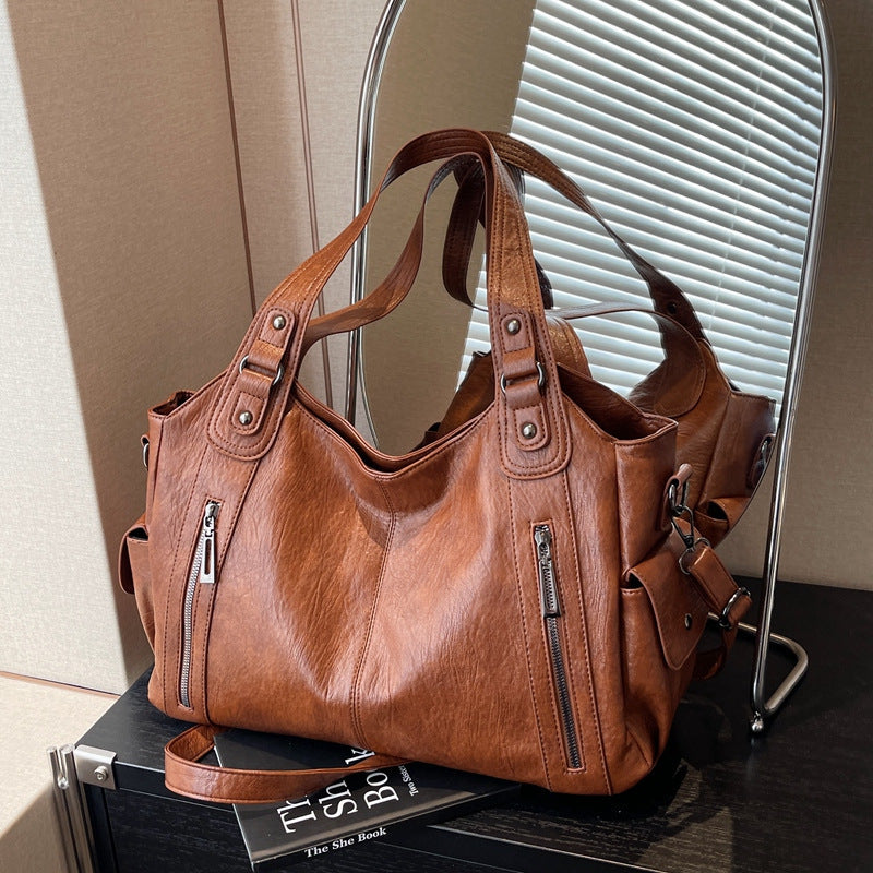 Women's Large Capacity High-grade Underarm Design Commuter Women's Shoulder Bag