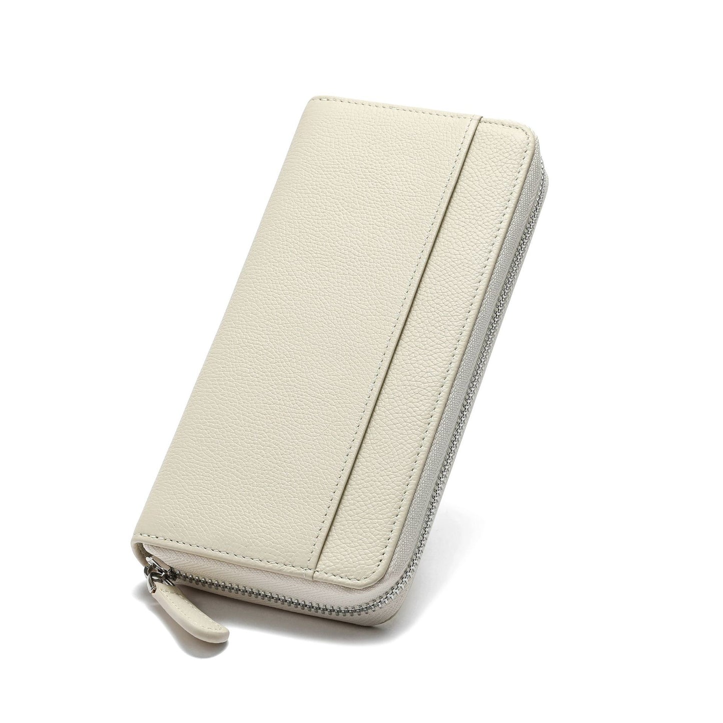 Women's Long Leather Organ Clutch Large Capacity Ladies Wallet
