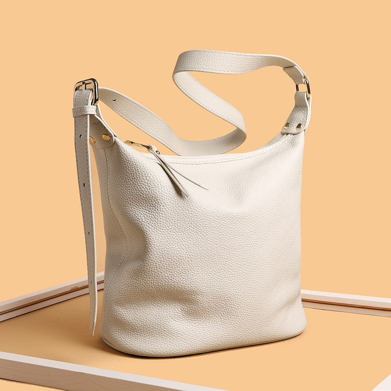 Women's Genuine Leather Large Capacity High-grade Fashion Simple Women's Shoulder Bag
