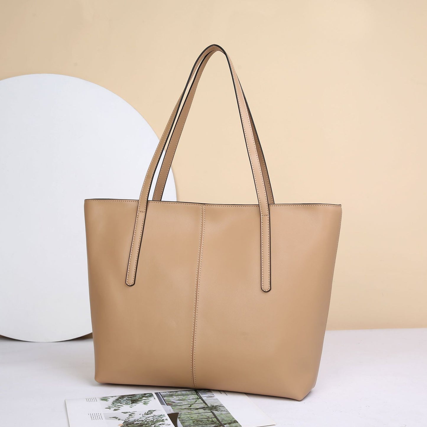 Women's Genuine Leather Fashion Big Cowhide Large Capacity Bags