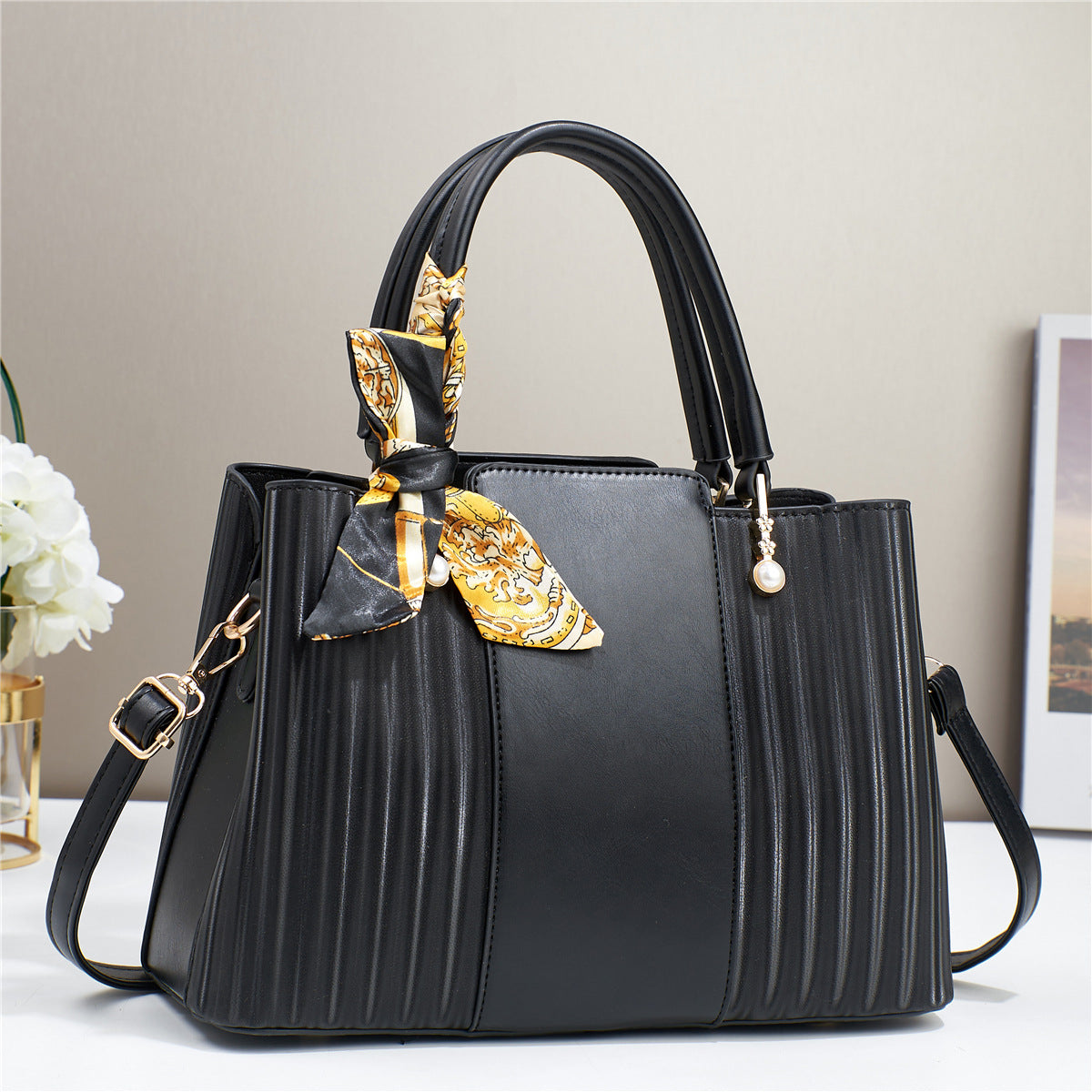 Women's Popular Fashion High Sense Trend Large Capacity Men's Bags