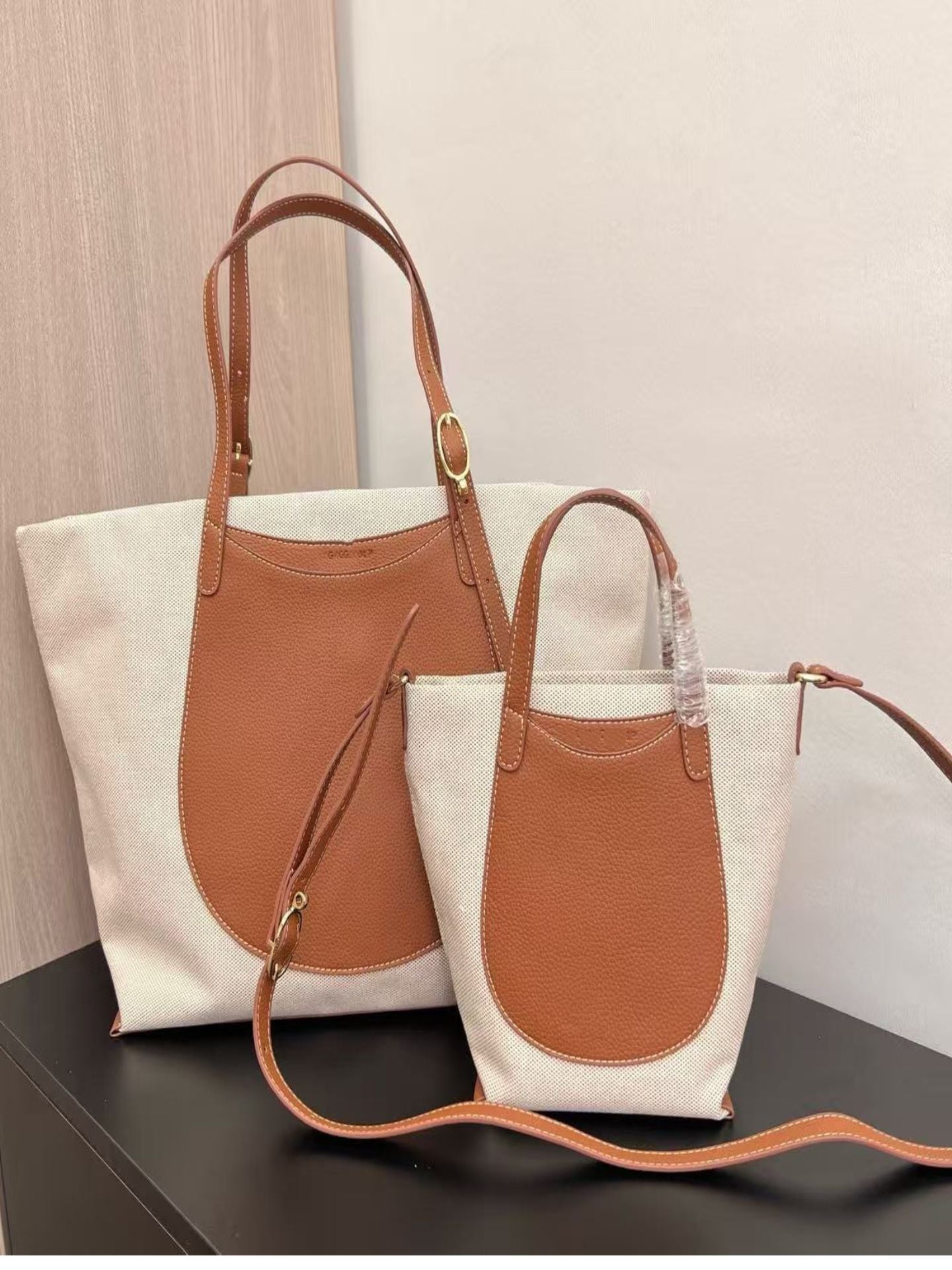 Canvas Simple Commute Convenient Cloth Large Shoulder Bags